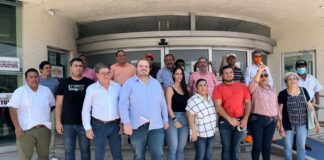 En Veracruz Movimiento Ciudadano se manifiesta en contra de la «Reforma Eléctrica»