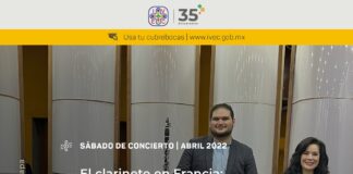 Presenta GACX recital de clarinete y piano en “Sábados de concierto”
