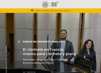 Presenta GACX recital de clarinete y piano en “Sábados de concierto”
