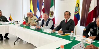 Se reúne Gutiérrez Maldonado con participantes del Diplomado Internacional Táctico K9