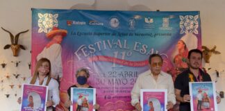 Presentan en Xalapa actividades del 11° Festival ESAV