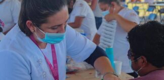 Se aplicaron dosis de refuerzo en Cosoleacaque