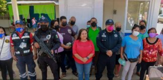 Autoridades en Minatitlán reactivan caseta de vigilancia en la congregación de Mapachapa