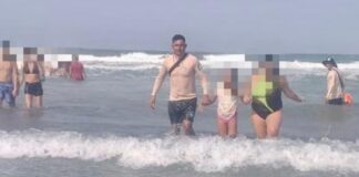 Rescata SSP a una mujer y tres menores en playas de Úrsulo Galván y Cazones