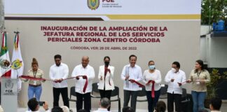 Alcalde de Córdoba, Gobernador y Fiscal General inauguran ampliación del SEMEFO