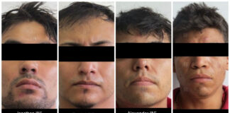 Detienen a cuatro presuntos narcomenudistas y asegura dos vehículos en Córdoba