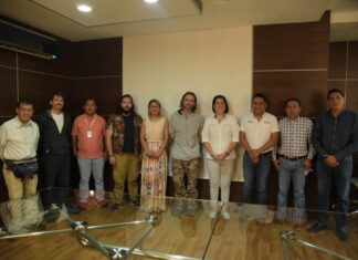 Filmarán película sobre la Malinche en San Andrés Tuxtla, Alcaldesa se reúne con equipo de producción