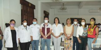 Inaugura María Elena Solana Calzada, capacitación del programa de Municipios y Comunidades Promotoras de Salud