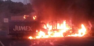 Comando ataca oficina de la Fiscalía Edomex; reportan bloqueos e incendios