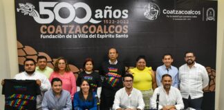 Realizan autoridades de Coatzacoalcos gira de promoción del Festival de los 500 años en Villahermosa, Tabasco