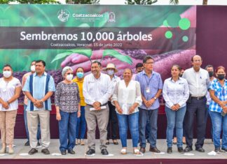 Ciudadanos sembrarán en Coatzacoalcos 10,000 árboles