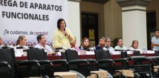 Entregan, Ayuntamiento y DIF Municipal de San Andrés Tuxtla, aparatos ortopédicos funcionales a sectores vulnerables