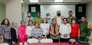 Minatitlán, Sede de la Sesión de Coordinación Regional de Protección Civil