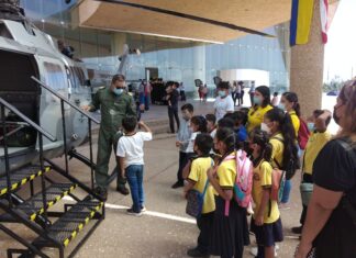 Niños disfrutan de la ‘ExpoMar 2022’ en Coatzacoalcos