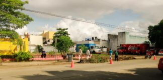 Realizan autoridades de Minatitlán recuperación de espacios públicos en la colonia Nueva Mina