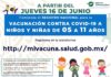 Invitan autoridades de Coatzacoalcos al registro de vacunación para niños de 5 a 11 años