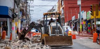 Realiza Ayuntamiento de Xalapa rehabilitación de vialidades en el Centro