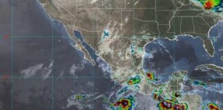 Se forma depresión tropical en el Pacífico; SMN prevé que evolucione a tormenta ‘Blas’