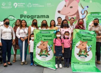 Se suman 62 escuelas de Coatzacoalcos a “Misión Tlacuache Ecológico”