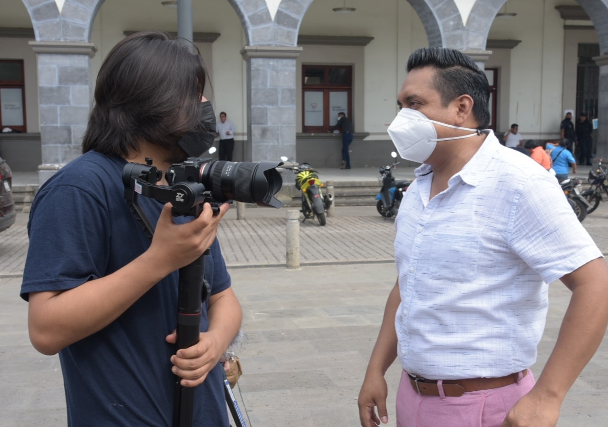 El Director de Turismo Municipal, Norberto Tepach Vasconcelos, por instrucciones de la alcaldesa, facilitó la logística para promover tradiciones y destinos turísticos de este municipio.