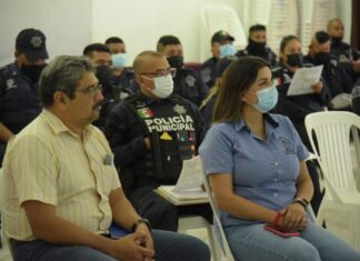 Capacitan a policía municipal de San Andrés Tuxtla en procedimientos para atender denuncias por abigeato