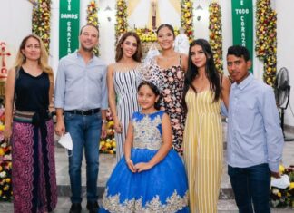 Coronan a la Florecita del Mar 2022 y a los Santos Patronos de Boca del Río