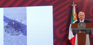 AMLO acusa campaña en su contra por supuesto ‘cráter’ en pista del AICM