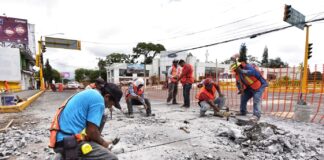Continúa Ayuntamiento de Xalapa con obras viales; se solicita comprensión durante el proceso constructivo
