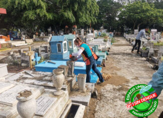 Certifican en Coatzacoalcos al Panteón Jardín como Espacio Libre del Mosquito Transmisor del Dengue