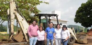 Alcaldesa de San Andrés Tuxtla supervisa avance de obras en «La Nueva Victoria»