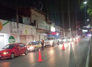 Detecta Tránsito Municipal de Córdoba en operativo a 10 conductores bajo la influencia del alcohol