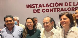 Acude Alcaldesa de San Andrés Tuxtla a la Instalación de la Comisión Permanente de Contralores Estado-Municipios
