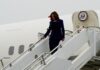 Kamala Harris llega a Corea del Sur tras prueba misilera del Norte