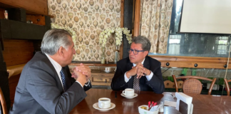 “Diálogo franco, respetuoso”: Ricardo Monreal y Adán Augusto López se reúnen