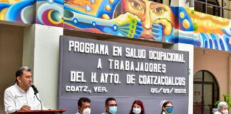 Arranca Amado Cruz Malpica “Programa de Salud Ocupacional” en Coatzacoalcos