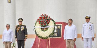 Gobierno de Coatzacoalcos conmemora el 175 aniversario de la Gesta de los Niños Héroes