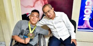 Agradece atleta de Para Jiu-Jitsu apoyo del Alcalde de Coatzacoalcos Amado Cruz Malpica