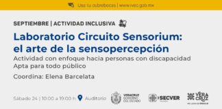 Invita IVEC al laboratorio inclusivo Circuito Sensorium: el arte de la sensopercepción