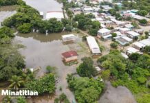 Realizan autoridades recorrido de verificación de las zonas afectadas de Minatitlán