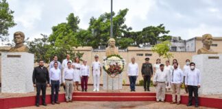 Conmemoraron en Coatzacoalcos consumación de la Independencia de México