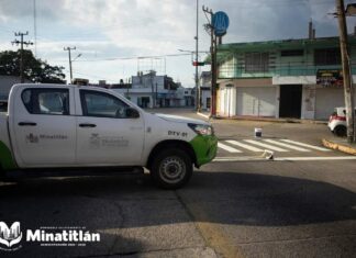 Pinta gobierno de Minatitlán señalamientos viales