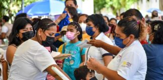 Gran respuesta en vacunación de Covid-19 para niños y niñas de Coatzacoalcos