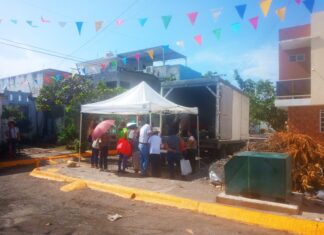 Distribución de alimentos de la Red BAMX en Arboleda San Ramon, Medellín de Bravo: Un esfuerzo comunitario Red BAMX