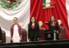 Protesta Nahle como gobernadora de Veracruz; la primera. Norma Rocío Nahle toma protesta como la primer gobernadora de Veracruz.