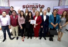 EMPIEZA A SALIR HUMO BLANCO EN MORENA La presidenta nacional de Morena, Luisa Alcalde, nombra a Bertha Ahued como Promotora de la 4T en Boca del Río. Sería la inminente candidata a la alcaldía.