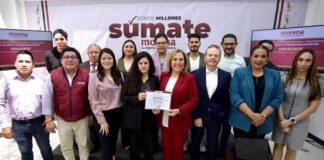 EMPIEZA A SALIR HUMO BLANCO EN MORENA La presidenta nacional de Morena, Luisa Alcalde, nombra a Bertha Ahued como Promotora de la 4T en Boca del Río. Sería la inminente candidata a la alcaldía.