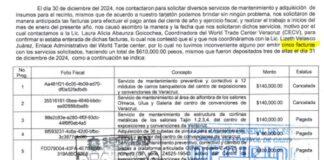 Entregan a Nahle evidencias de corrupción en Secretaría de Turismo a cargo de «Nena de la Reguera» Evidencias de la corrupción en Secretaría de Turismo de Veracruz