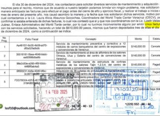 Entregan a Nahle evidencias de corrupción en Secretaría de Turismo a cargo de «Nena de la Reguera» Evidencias de la corrupción en Secretaría de Turismo de Veracruz