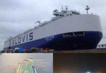 Atraca buque con 600 autos de Corea del Sur en Salina Cruz; en ferrocarril los traen a Coatzacoalcos con destino a EU. Es el Corredor Interoceánico Glovis cosmos, barco de la Hyundai atracó en Salinas Cruz con 600 autos coreanos.