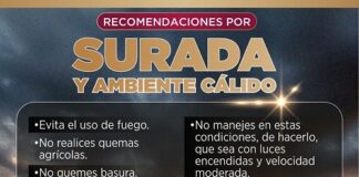 Día con surada y noche con norte en Veracruz Recomendaciones por surada en Veracruz.